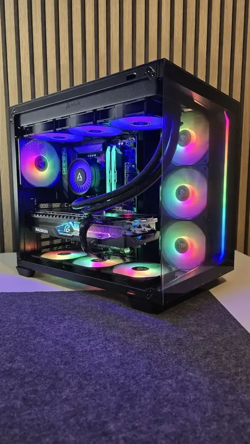 Configuration PC sur mesure rgb multicolore
